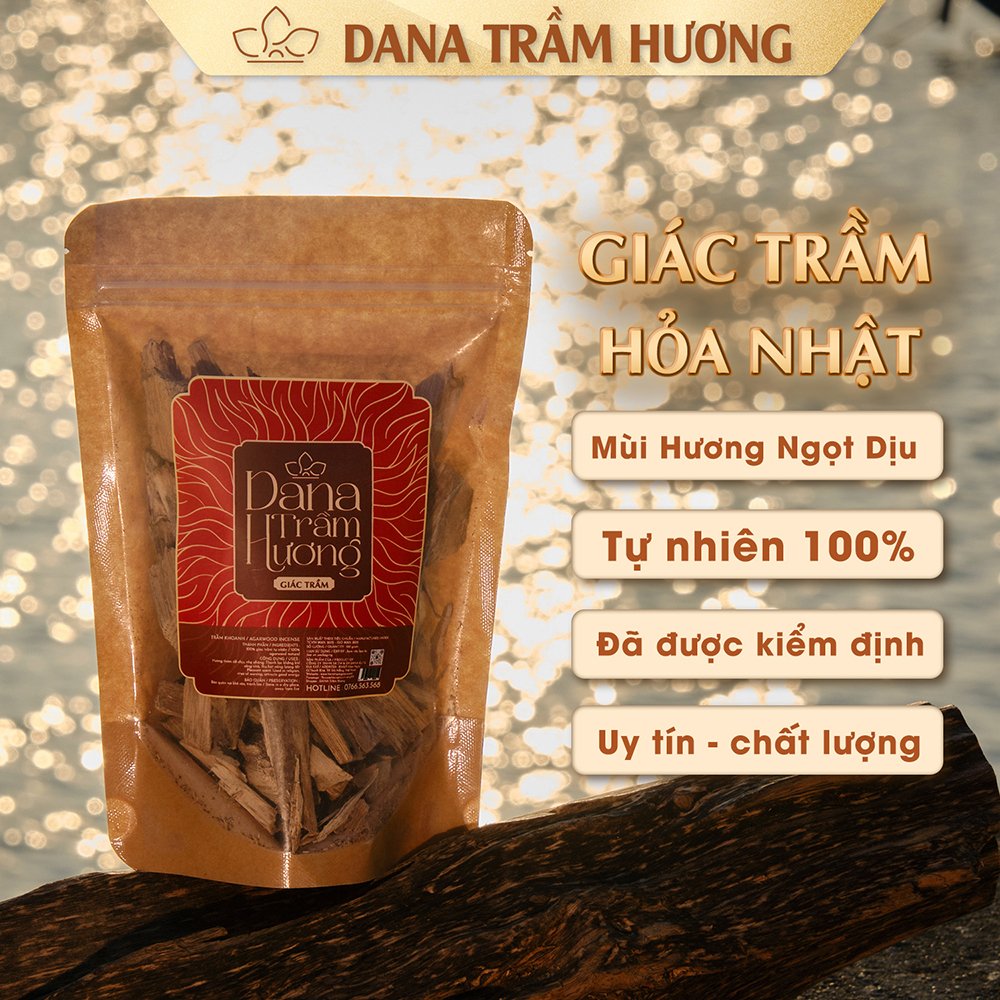 Giác Trầm  Hỏa Nhật DANA,100gam