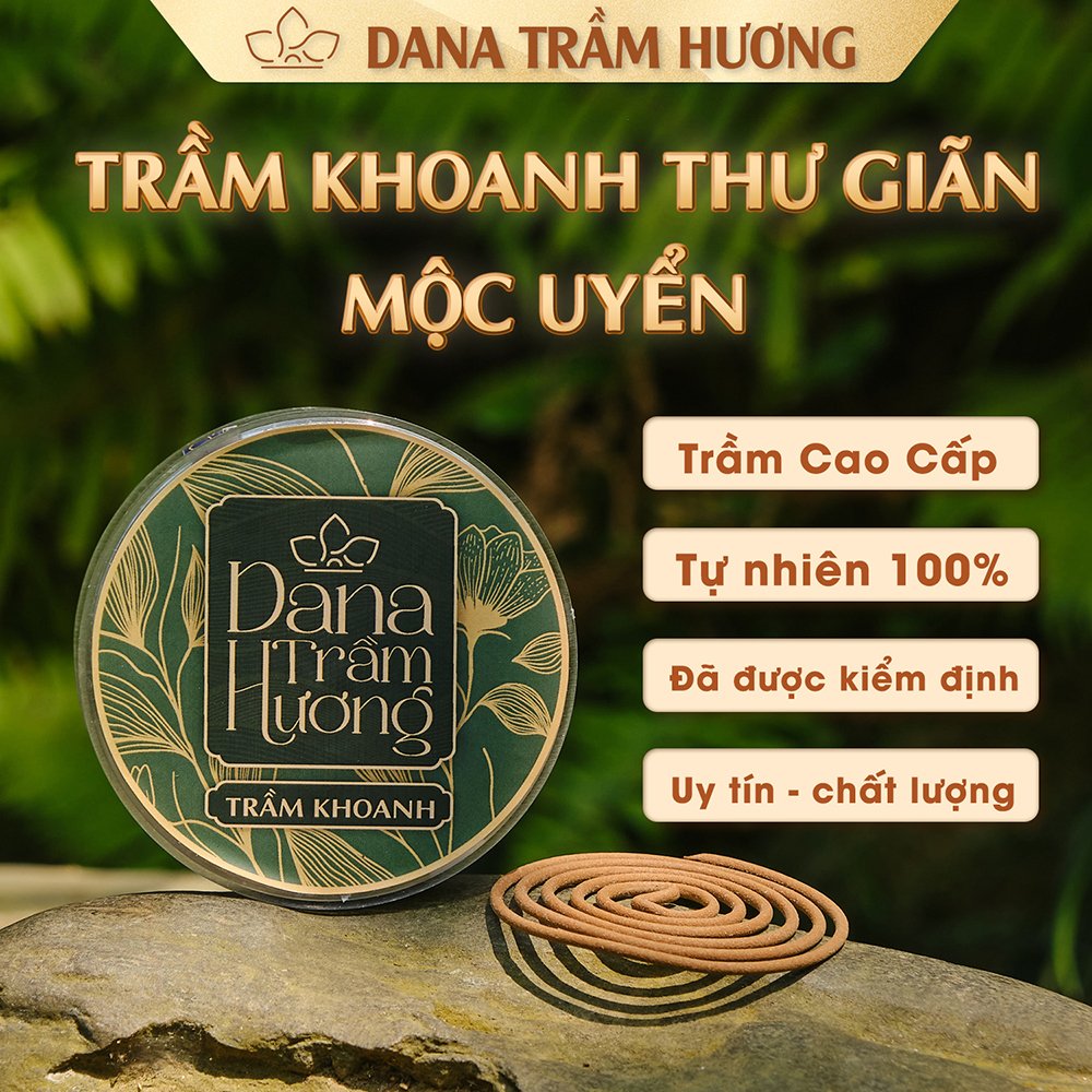 Nhang Khoanh Thư Giãn Mộc Uyển DANA 4h Đặc Biệt, 22 khoanh